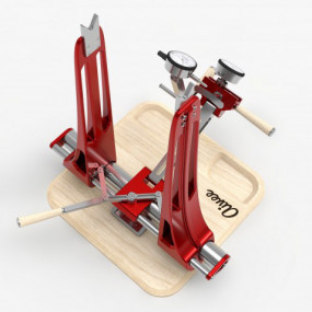 Wheel truing stand optimised for fast and precise wheel building