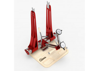 Wheel truing stand Made in France by AIVEE