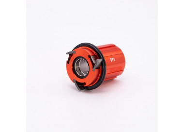 Orange freewheel body for MP4 hub