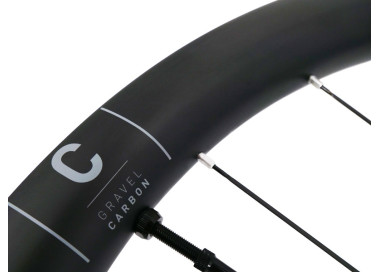 Personnalisation Silver des roues AIVEE.GRAVEL CARBON MAX®